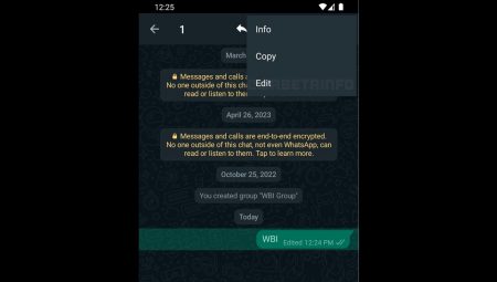 WhatsApp mesaj düzenleme özelliğine sonunda kavuşuyor!