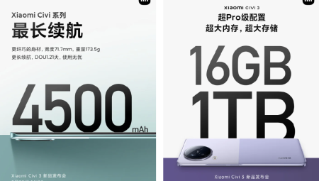 Xiaomi Civi 3’ün özellikleri lansman öncesi tek tek açıklanıyor!