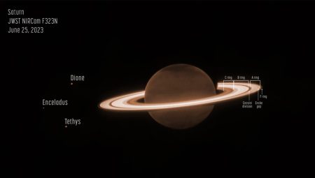 Satürn, yeni görüntüsü ile hayran bıraktı!